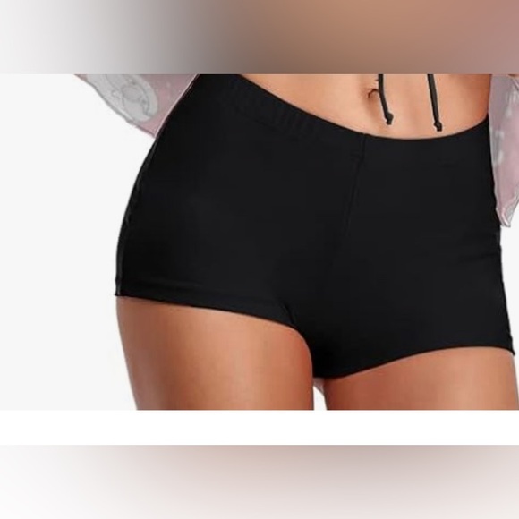 MARZXIN Tankini Swim Women Floral Two Pieced Tank Top W Boy Shorts M-L/12-14 - Picture 6 of 7